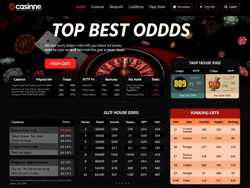 Discover online casinos with the best odds for slots, blackjack, roulette, and more. Our expert analysis covers game payouts, house edges, and how to maximize your chances of winning. Choose from top-rated platforms with data-backed insights.